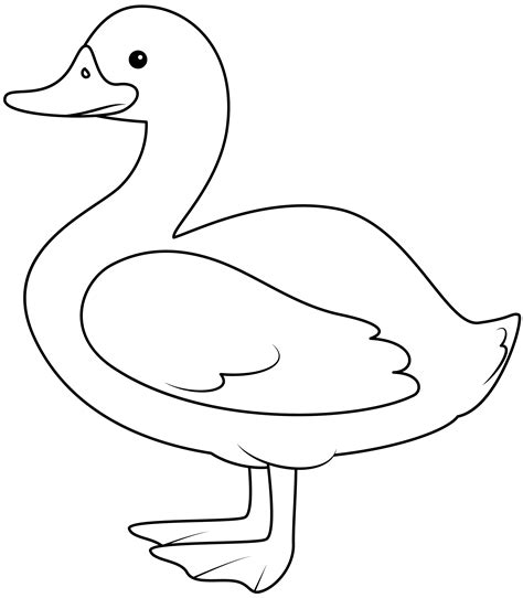 Printable Duck Template